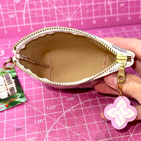 💗💖 Damier Azure zipper makeup cosmetic Pouch small wallet - Picture 9 of 17